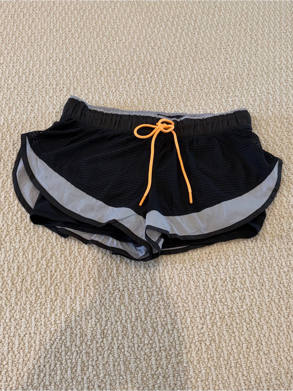 FP Movement by Free People Black Mesh Athletic Shorts